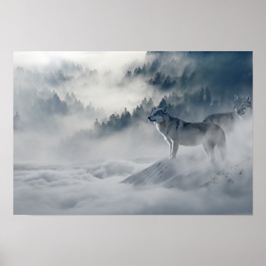 Poster Wolves (Voorkant)