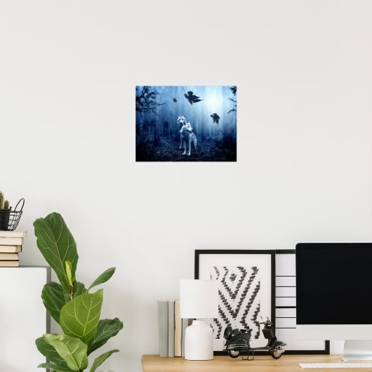 Poster Wolves (Bureau à domicile)