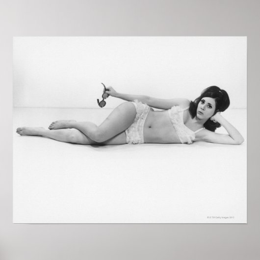 Poster Woman à Swimwear (Devant)