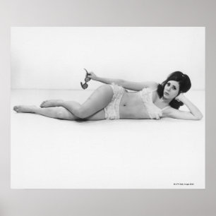 Poster Woman à Swimwear