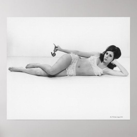 Poster Woman à Swimwear (Devant)