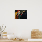 Poster Woman Between (Cuisine)