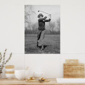 Poster Woman Golfing : années 1920 (Cuisine)