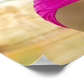 Poster Woman In A Pink Bikini (Coin)