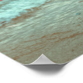 Poster Woman Posing On A Beach In Red Bikini (Coin)