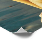 Poster Woman Relaxing On A Sunny Beach (Coin)