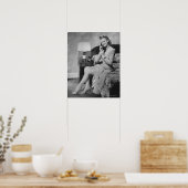 Poster Woman Talking (Cuisine)