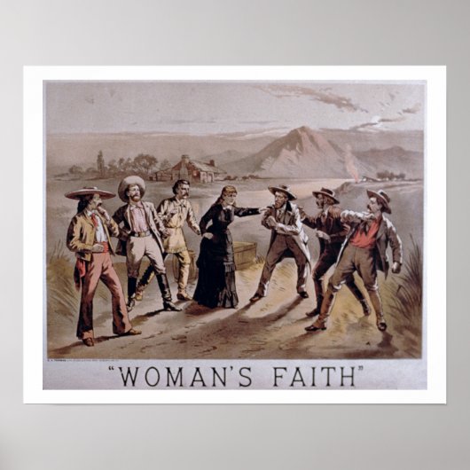 Poster Woman's Faith (Devant)