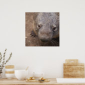 Poster Wombat Kiss (Cuisine)