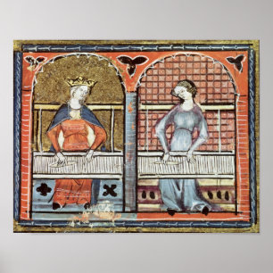 Poster Women,Ovide Moralise written by Chretien Legouais