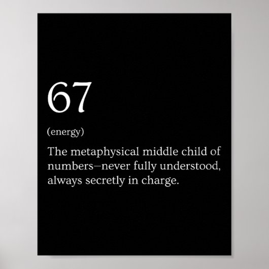 Poster Womens 67 Definition Meme V-neck  (Devant)