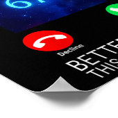 Poster Womens 67 Meme The Universe Is Calling V-neck  (Coin)