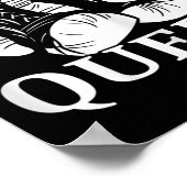 Poster Womens Boxing Queen Fighter Kickboxing (Coin)
