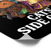 Poster Womens Cats Side Quest Distracted Tabletop Funny S (Coin)