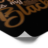 Poster Womens Coffee Is My New Black Coffee Lover Funny Q (Coin)