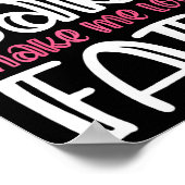 Poster Womens Does This Baby Makes Me Look Fat_ I Funny N (Coin)