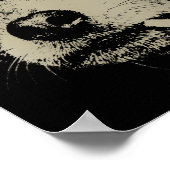 Poster Women's dog smoking cigarette funny chihuahua meme (Coin)