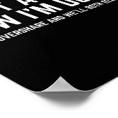 Poster Womens Don't Ask Me How I'm Doing We'll Regret It  (Coin)