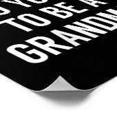 Poster Womens Don't I Look Too Young To Be A Grandma_ Fun (Coin)