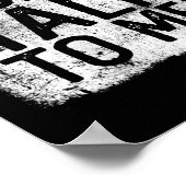 Poster Womens Don't Talk To Me Funny Quote I Hate Morning (Coin)