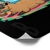 Poster Womens Don't Worry Be Capy Shirt Kids Men Women Ca (Coin)