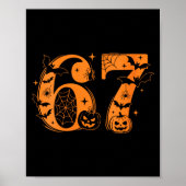 Poster Womens Fun Six Seven 6 7 Meme Design Couples Hallo (Devant)