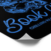 Poster Womens Funny Christmas Snowman Frosted Tales Book (Coin)