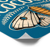 Poster Womens Funny Gothic Quote I Don’t Evolve I Cocoon (Coin)