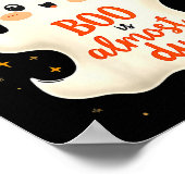 Poster Womens Funny Soky Pregnancy A Little Boo Is Almost (Coin)