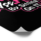 Poster Womens Glutes Workout Day Insrational Motivational (Coin)