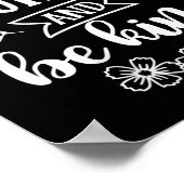 Poster Womens Have Courage And Be Kind Sitive Quotes Moti (Coin)