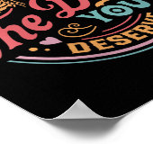 Poster Womens Have The Day You Deserve Sarcastic Skeleton (Coin)