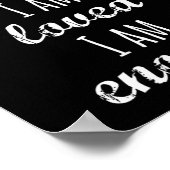 Poster Women's I Am Worthy Motivational Christian  (Coin)