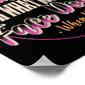 Poster Womens I Can't Be Held Resnsible What My Face Does (Coin)