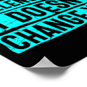 Poster Womens If It Doesn't Challenge You Doesn't Change  (Coin)