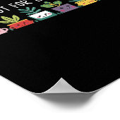 Poster Womens Let's Root For Each Other Vegetables Suprt  (Coin)