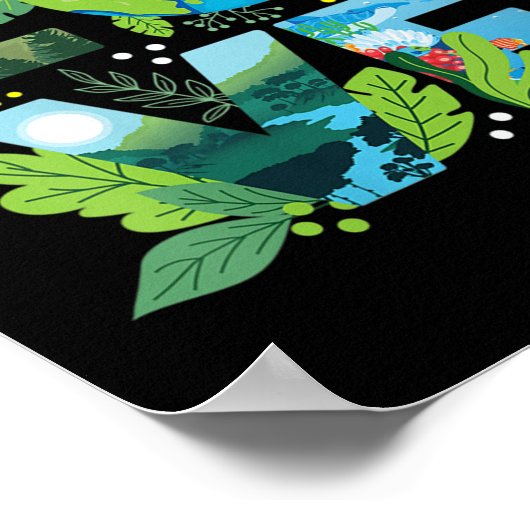 Poster Womens Love World - Protection De l'environnement (Coin)