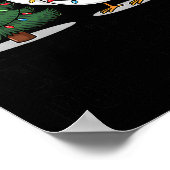 Poster Womens Merry Chick-mas Ultrygeist Funny Chicken Gh (Coin)