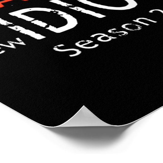 Poster Womens Orange Is The New Idiot Funny Quote V-neck (Coin)