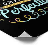 Poster Womens Progress Over Perfection Motivational Teach (Coin)