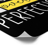 Poster Womens Progress Over Perfection Motivational Teach (Coin)