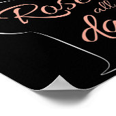 Poster Womens Rose All Day Elegant Connoisseur Wine Lover (Coin)