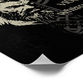 Poster Womens Serpent Vibes Whisperer Nordic Mystic Beard (Coin)