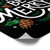 Poster Womens Soon To Be Merry'd Christmas Engaged Fiance (Coin)