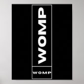 Poster Womp Womp Mème Tee _ Humour Citation Graphique Hau (Devant)