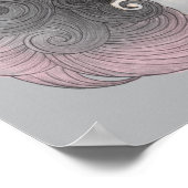 Poster Wonder Femme Aigle et arbres (Coin)