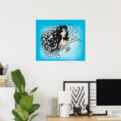 Poster Wonder Woman and Stars (Bureau à domicile)