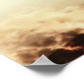 Poster Wonder Woman Au coucher Du Soleil (Coin)