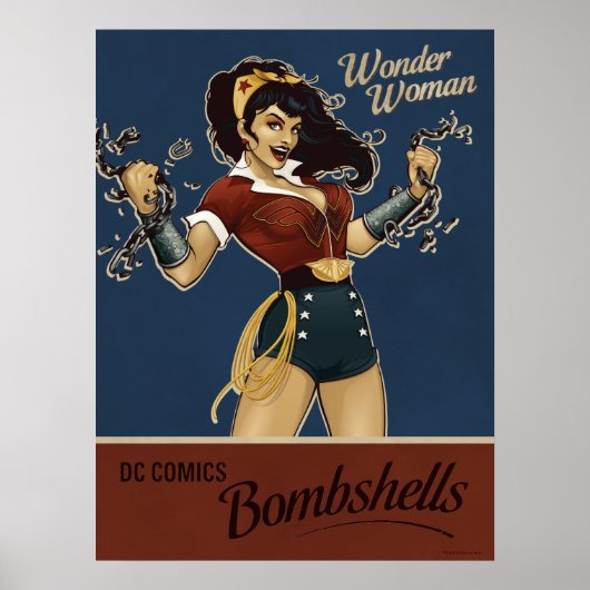 Poster Wonder Woman Bombshell (Devant)