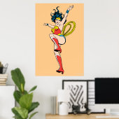 Poster Wonder Woman Bras levés (Bureau à domicile)